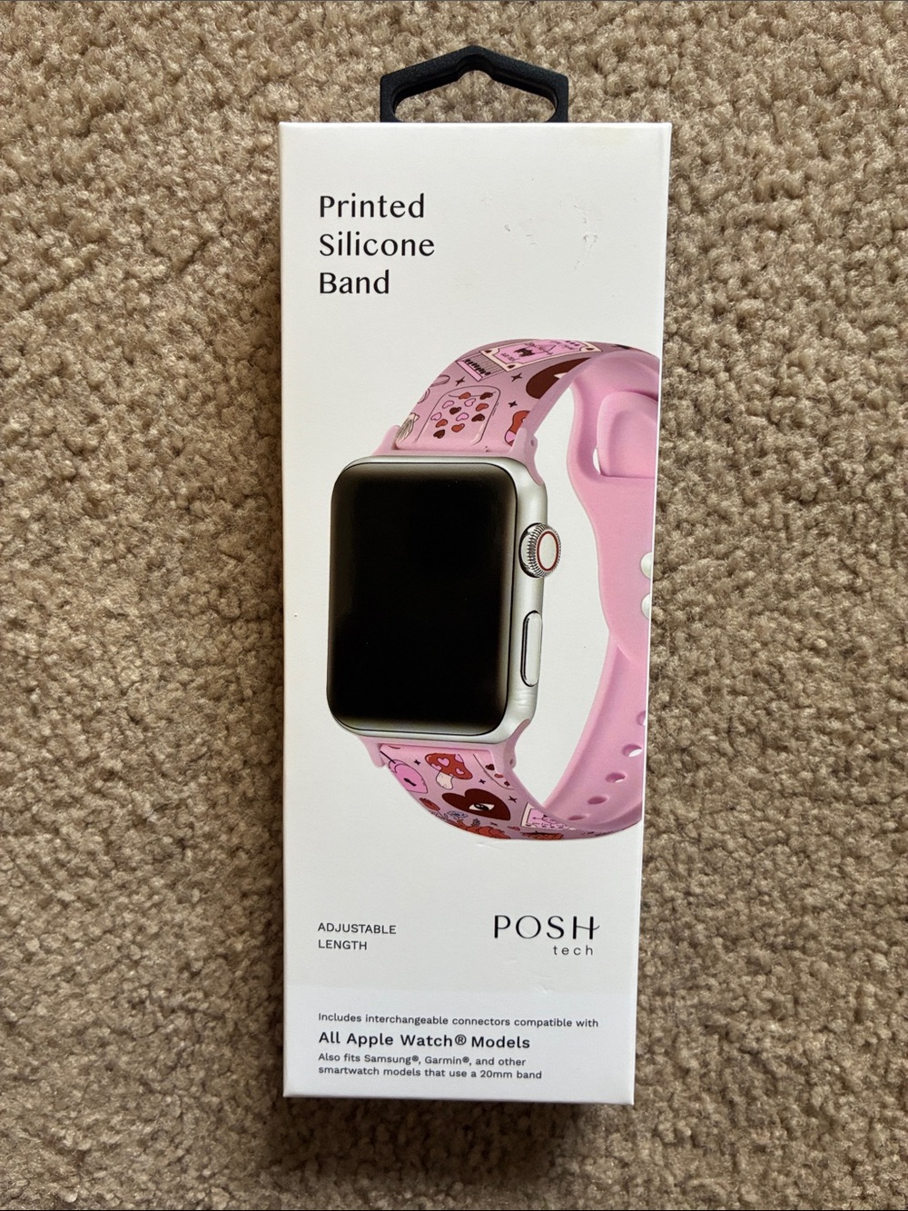 POSH Tech Printed Silicone Apple Watch Band